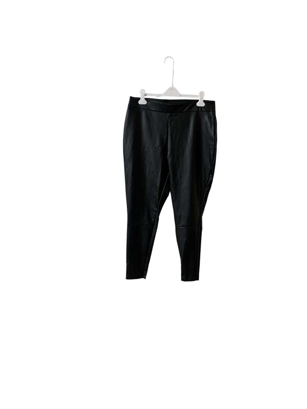 a new day Black Faux Leather Skinny Pants